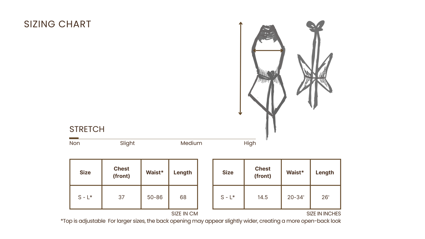 Apron halter